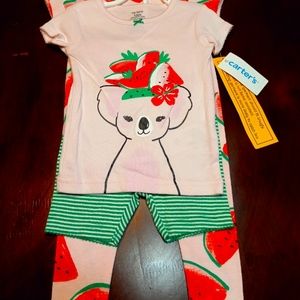 BRAND NEW CARTERS 4 Peice Set for 12M Girl
